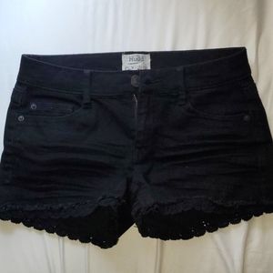 Mudd brand black Jean shorts